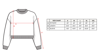 House of B Varsity Crewneck