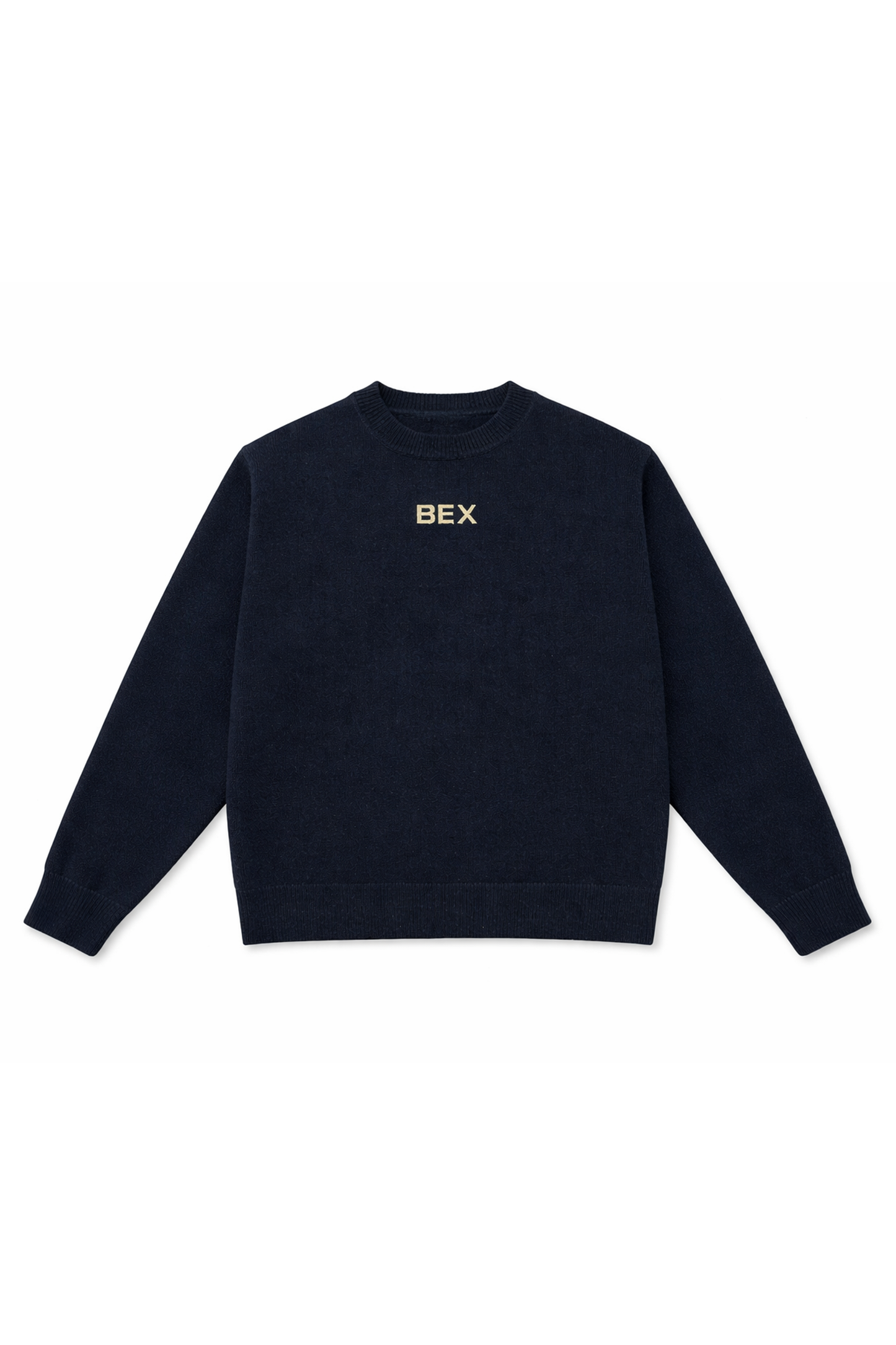 The Navy Knit Pullover