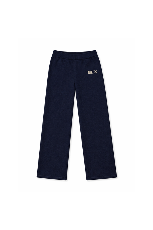Navy Knit Pant