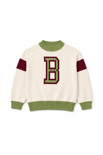 House of B Varsity Crewneck