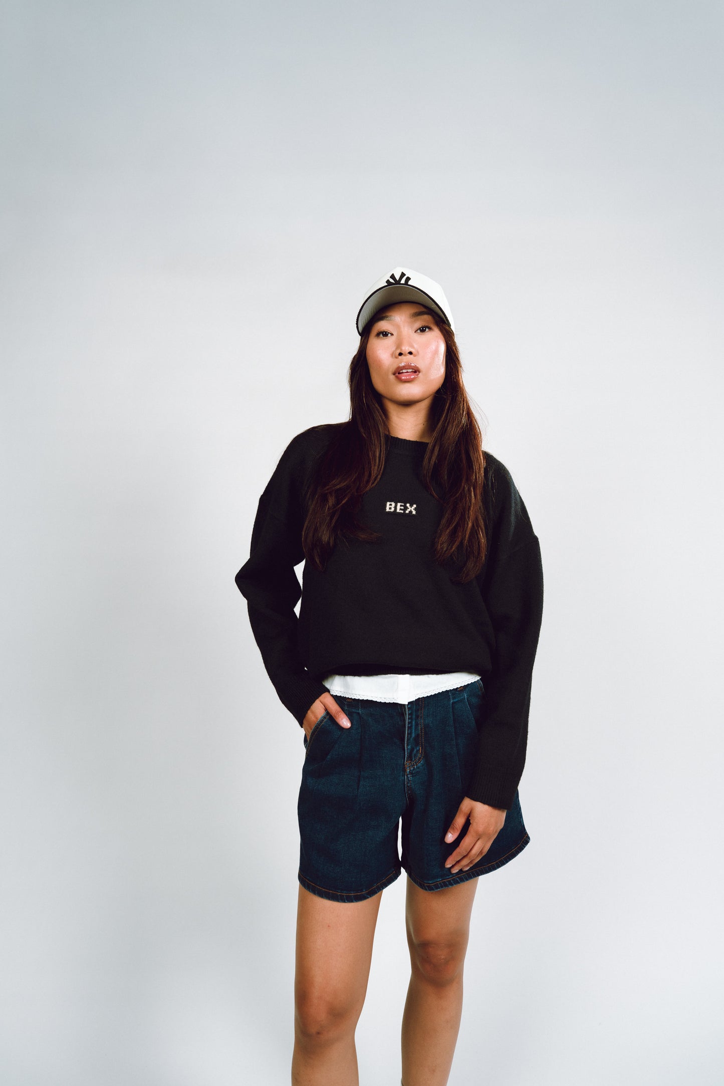 The Navy Knit Pullover
